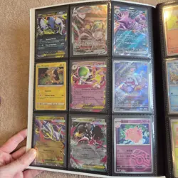 Pokemon Binder Bundle Joblot - HUGE 144x Hits VMAX Vs EX Holo Modern Folder - Image 3