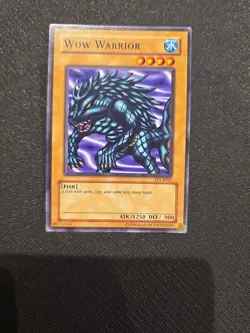 Yu-Gi-Oh Wow Warrior TP1-E021 Tournament Pack 1 Common Card - Image 1