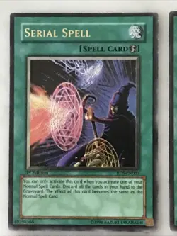 Yu-Gi-Oh! 4x “ULTIMATE RARE SPELLS” All 4 1st Ed (P185) - Image 2