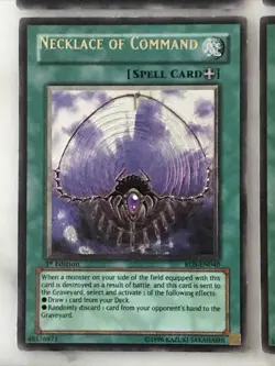 Yu-Gi-Oh! 4x “ULTIMATE RARE SPELLS” All 4 1st Ed (P185) - Image 4