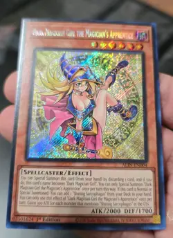 Yu-Gi-Oh! Dark Magician Girl The Magician's Apprentice ALIN-EN004 Secret Rare NM - Image 3