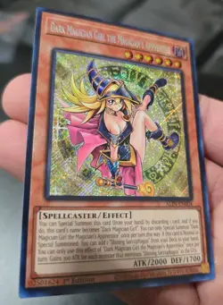 Yu-Gi-Oh! Dark Magician Girl The Magician's Apprentice ALIN-EN004 Secret Rare NM - Image 4