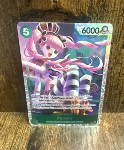 Perona OP14-033 SR One Piece Card Game English Azure Sea’s Seven Foil NM - Image 2