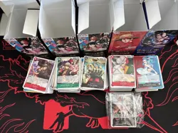 One Piece TCG Bulk Lot OP 9-14-13 Including SR/R From OP13 Japanese NM - Image 1