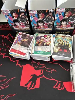 One Piece TCG Bulk Lot OP 9-14-13 Including SR/R From OP13 Japanese NM - Image 3