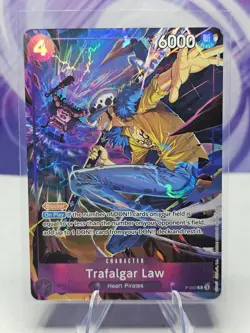 One Piece Trafalgar Law P-093 (Illustration Box 6) Alt Art Promo NM - Image 1
