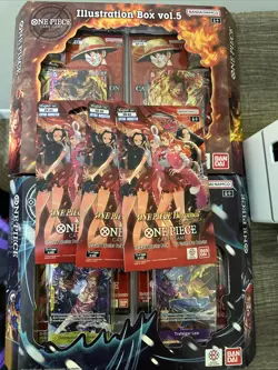 One Piece Lot Illustration Box Volume Five, And Volume Six And Eb03 - Image 1