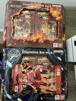 One Piece Lot Illustration Box Volume Five, And Volume Six And Eb03 - Image 2