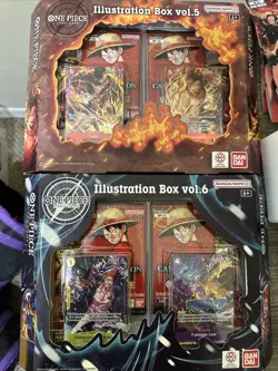 One Piece Lot Illustration Box Volume Five, And Volume Six And Eb03 - Image 3