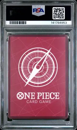 2024 ONE PIECE ST13-001 THE THREE BROTHERS BLACK & WHITE ALT ART SABO PSA 10 GEM - Image 2