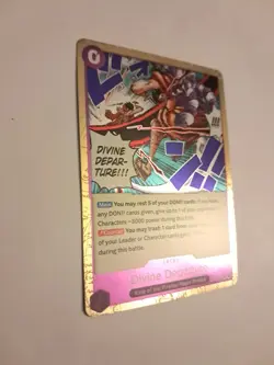 Divine Departure Rare (R) OP13-076 Carrying On His Will English Foil - Image 2