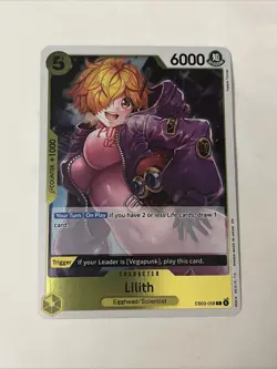 Lilith Rare (R) EB03-058 One Piece Heroines Edition English Foil - Image 1