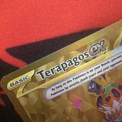 Pokemon TCG Terapagos EX Card 173/142 Stellar Crown Holo - Image 3