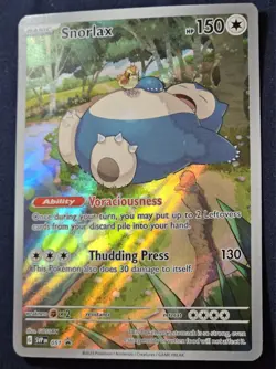Snorlax 051 Sv: Scarlet & Violet Promo Cards Holo - Image 1