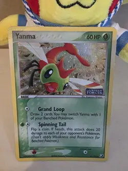 Yanma Unseen Forces HP 50/115 Reverse Holo Stamped Pokemon Card Tcg See Pics - Image 1