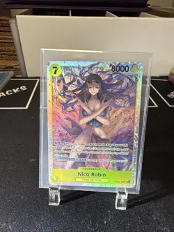 One Piece CCG Nico Robin EB03-055 Holo Character Card 8000 Power Heroines Editi… - Image 1