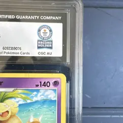 Pokemon Exeggutor Unified Minds Rare CGC Graded 2019 Card 74/236 English - Image 3