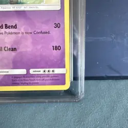 Pokemon Exeggutor Unified Minds Rare CGC Graded 2019 Card 74/236 English - Image 4