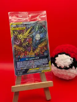Sealed Moltres & Zapdos & Articuno GX Pokemon Card, - Black Star Promo - SM210 - Image 1