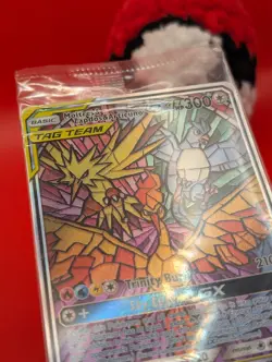 Sealed Moltres & Zapdos & Articuno GX Pokemon Card, - Black Star Promo - SM210 - Image 4
