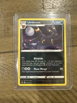 Pokemon Umbreon TCG SWSH129 Sword & Shield Promo Card Holo Mint/Near Mint - Image 1