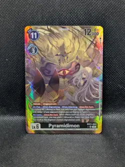 Digimon Card Game Pyramidimon (Alternate Art) Dawn of Liberator EX11-044 - Image 1