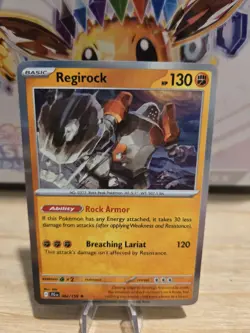082/159 Regirock : Rare Holo Card : Journey Together : Pokemon TCG - Image 1
