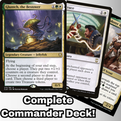 MTG Commander EDH Deck Gluntch, the Bestower 100 Cards Custom Deck Group Hug - Image 1