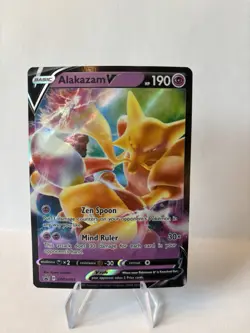 Alakazam V SWSH083 SWSH: Sword & Shield Promo Cards Holo - Image 1
