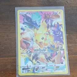 Pokemon Pikachu Wild Charge 90 HP 90 Attack Standard English TCG Card - Image 1