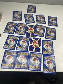 Lot of 19 Vintage Pokemon Cards Dark Wartortle Hitmonlee + More - Image 4