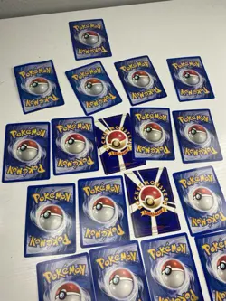 Lot of 19 Vintage Pokemon Cards Dark Wartortle Hitmonlee + More - Image 5