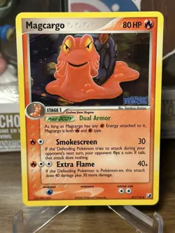 Pokemon Card - Magcargo Unseen Forces 41/115 Uncommon Reverse Holo Stamped - Image 1