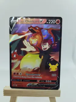 Pokemon Lance's Charizard V SWSH133 Promo Holo Sword & Shield TCG Card - Image 1