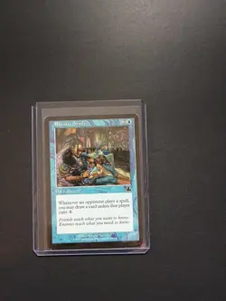 MTG Rhystic Study Played Card - Image 1