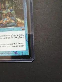 MTG Rhystic Study Played Card - Image 4