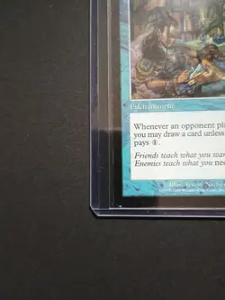 MTG Rhystic Study Played Card - Image 5