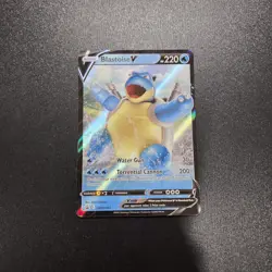 Pokemon Card- Blastoise V SWSH101 Black Star Promo Holo Rare - Image 1
