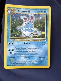 Azumarill 2/111 Neo Genesis Unlimited Rare Holo - Pokemon Card TCG - LP - Image 1