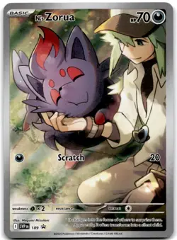 N's Zorua - Promo SV: Scarlet & Violet Promo Cards 189 NM - Image 1