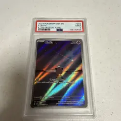 Cleffa 2023 Obsidian Flames FA Holo Illustration Rare PSA 9, 202/197 Pokemon - Image 1
