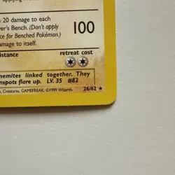 Magneton 26/62 Fossil WOTC Pokemon TCG Regular Rare 1999 NM - Image 4