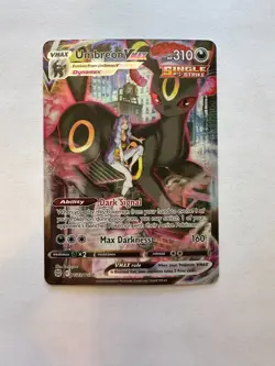 Pokemon TCG Umbreon VMAX TG23/TG30 Swsh09: Brilliant Stars Trainer Gallery Holo - Image 1
