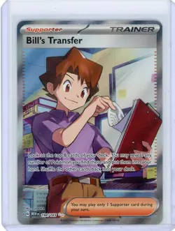 Bill's Transfer Holo 194/165 Ultra Rare SV: Scarlet & Violet 151 Pokemon Rare ! - Image 1