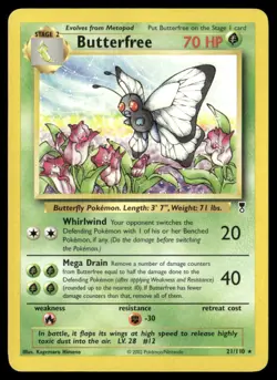 Butterfree #021/110 Legendary Collection Pokemon (1M) - Image 1