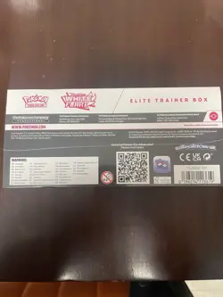 Pokemon Scarlet and Violet White Flare Elite Trainer Box ETB Factory Sealed - Image 5