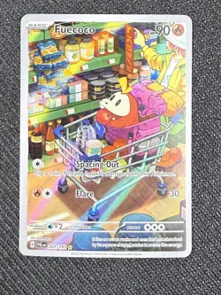 Pokemon TCG Fuecoco 201/193 Illustration Rare SV:Paldea Evolved NM - Image 1