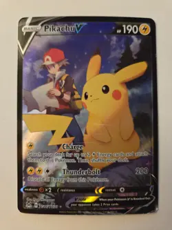 Pokemon Pikachu V TG16/TG30 - Lost Origin Trainer Gallery - Image 1