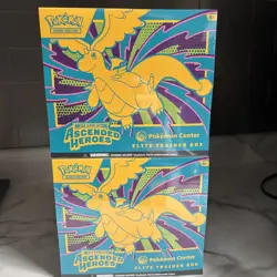 2 Ascended Heroes Pokemon Center Elite Trainer Box’s (2 PC ETB’s) - Image 1