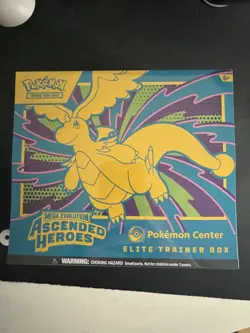 Pokemon TCG Ascended Heroes ETB Pokemon Center Stamped, Sealed - Image 1